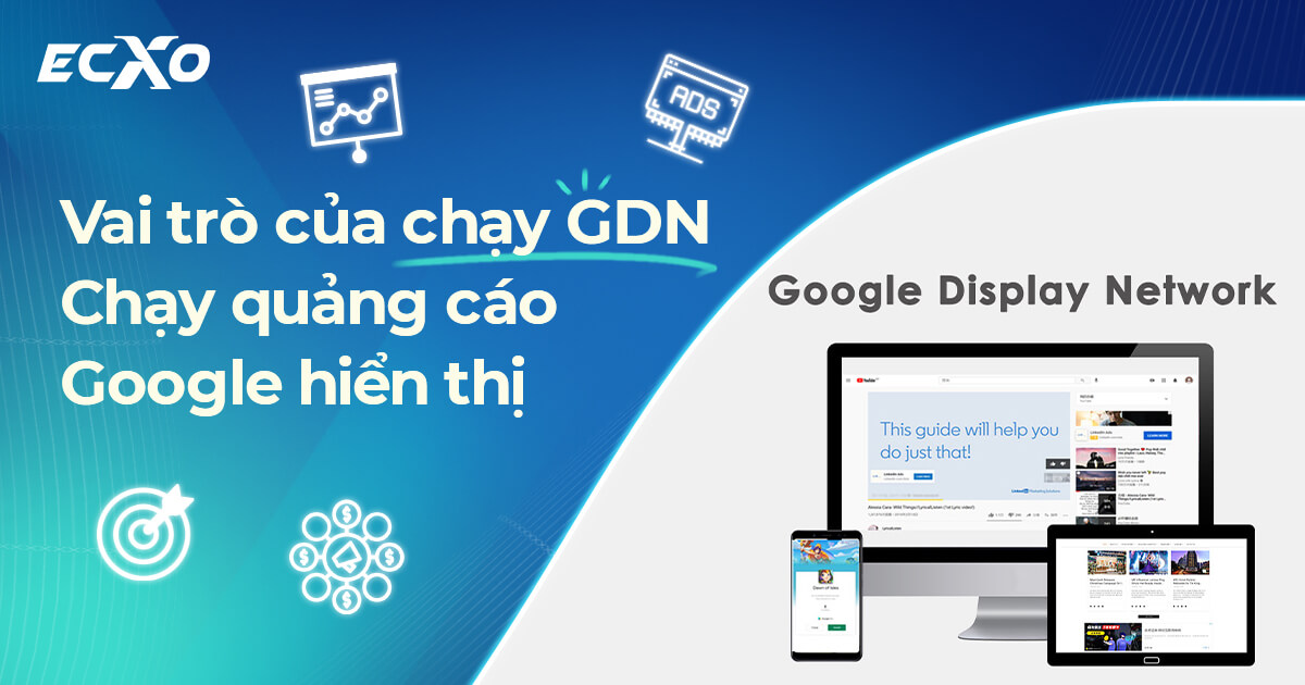Chạy quảng cáo Google hiển thị, chạy GDN và chạy quảng cáo GDN