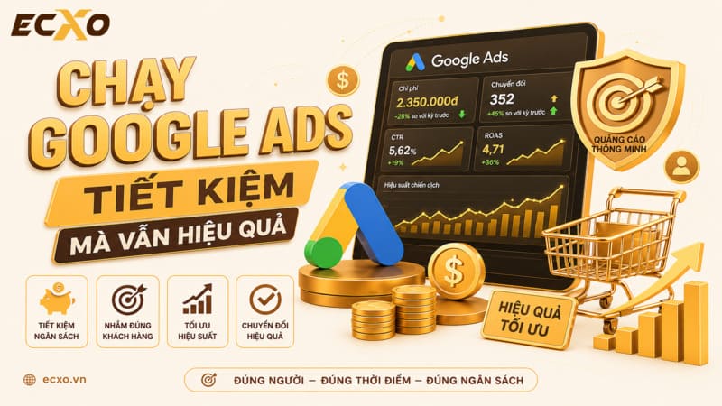 Chi phí chạy Google Ads - ECXO
