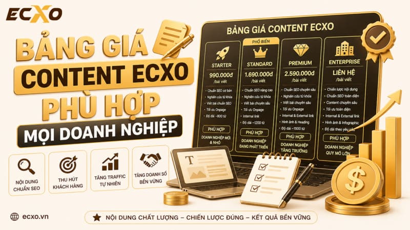 Dịch vụ viết content - ECXO