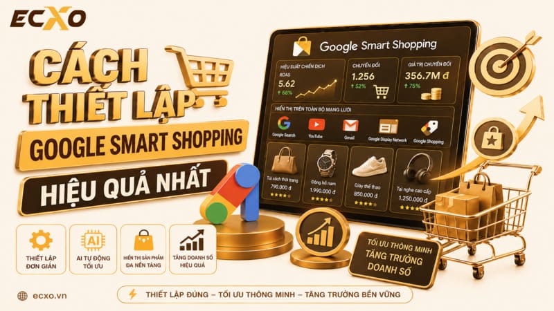 Google smart shopping -ECXO