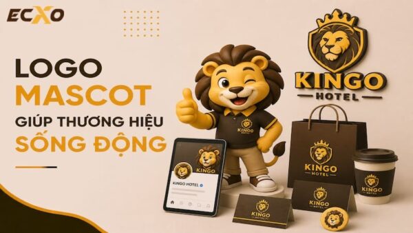 Làm logo Mascot và logo avatar theo phong cách Mascot | ECXO Agency - ECXO