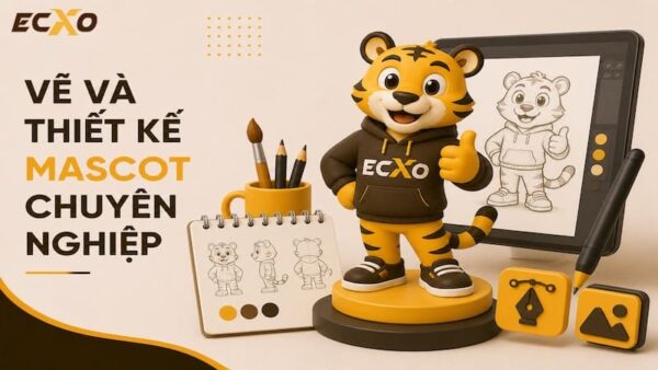 Vẽ và thiết kế Mascot linh vật chuyên nghiệp - ECXO Agency - ECXO
