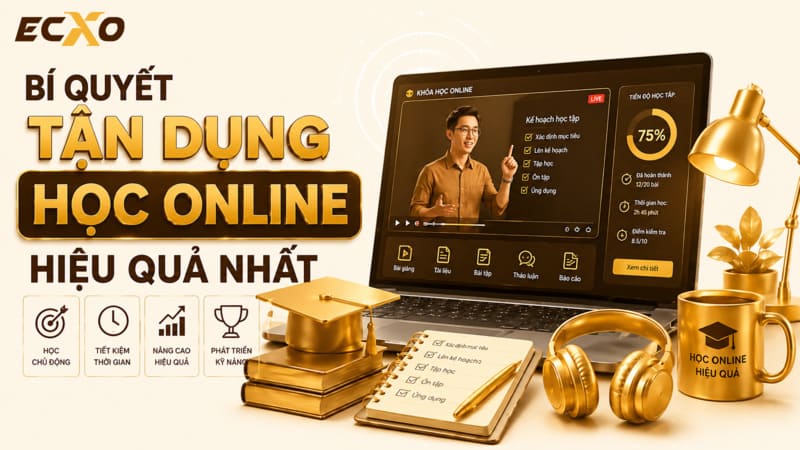 Lợi ích của việc học online-ECXO
