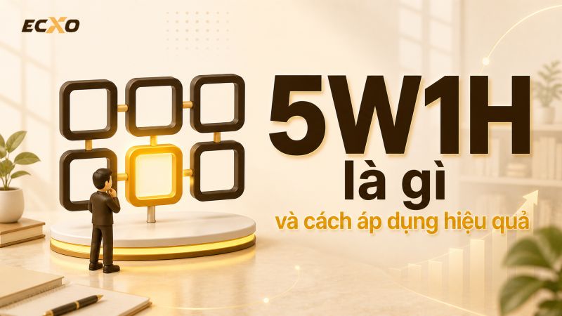 5W1H là gì? Ứng dụng chi tiết trong các lĩnh vực - ECXO