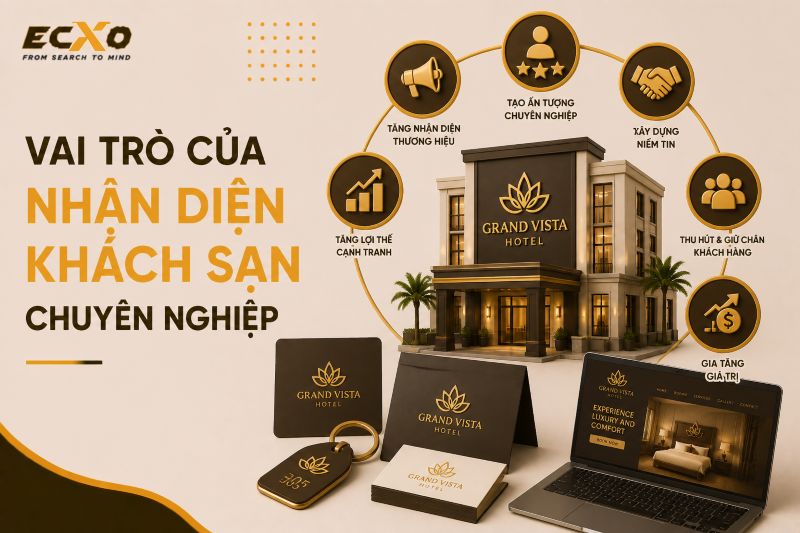Khái niệm và chức năng của bộ nhận diện thương hiệu khách sạn - ECXO
