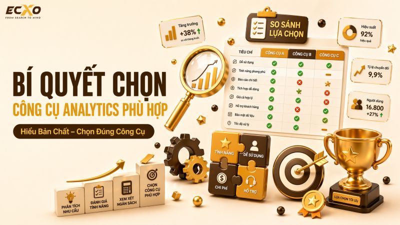 Cách Chọn Công Cụ Theo Dõi Lượt Truy Cập Phù Hợp - ECXO