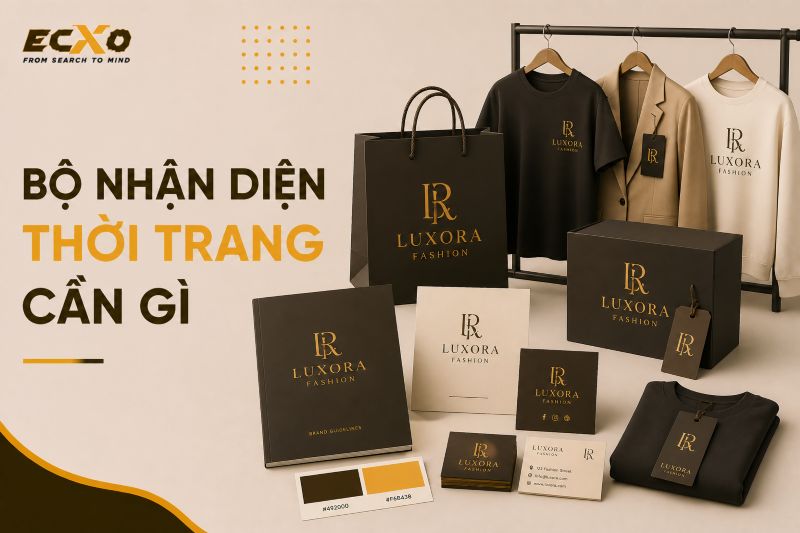 Bộ nhận diện thương hiệu thời trang bao gồm những gì | EXCO Agency