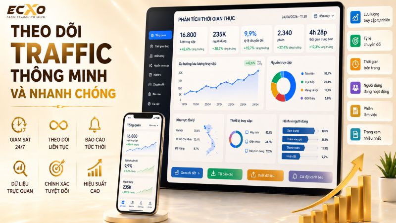 Top công cụ thống kê lượt truy cập website chính xác nhất 2025 - ECXO