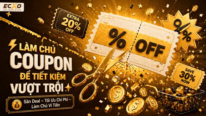 Coupon là gì? Tìm hiểu khái niệm, lợi ích và cách tối ưu hiệu quả - ECXO