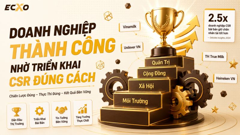 CSR là gì và thách thức và cơ hội trong thời đại số - ECXO