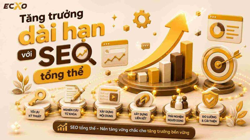 Dịch vụ SEO Website tổng thể bền vững ECXO