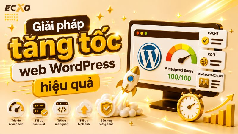Dịch vụ tối ưu tốc độ Website Wordpress và di động năm 2025 - ECXO