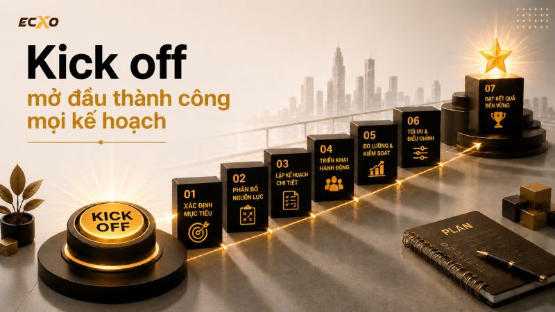 Kick off là gì? Ý nghĩa, vai trò và cách tổ chức hiệu quả - ECXO