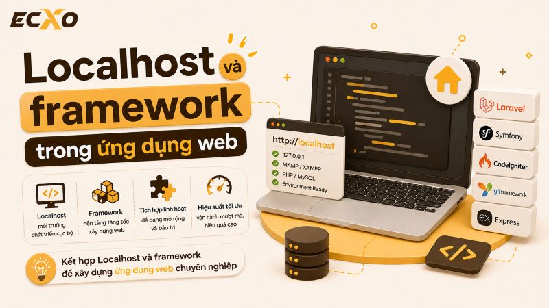 Localhost là gì và framework là gì trong triển ứng dụng web - ECXO