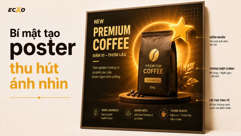 Poster là gì? Khái niệm, Công Dụng và Cách Tạo Poster Ấn Tượng - ECXO