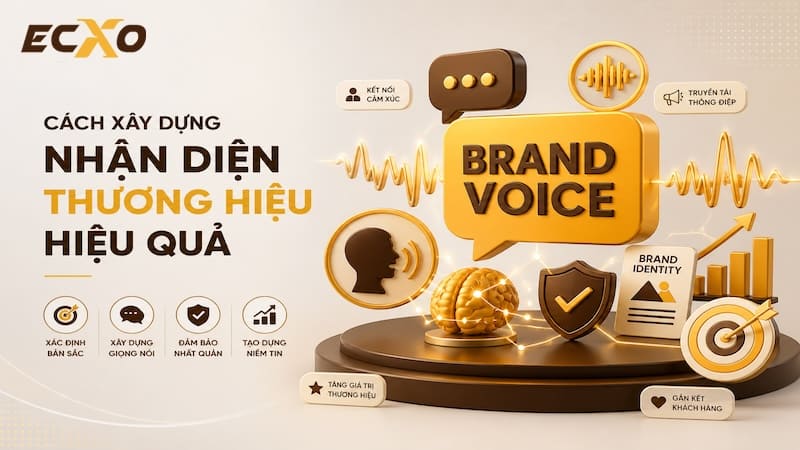 Xây dựng Brand Voice hiệu quả cho doanh nghiệp - ECXO